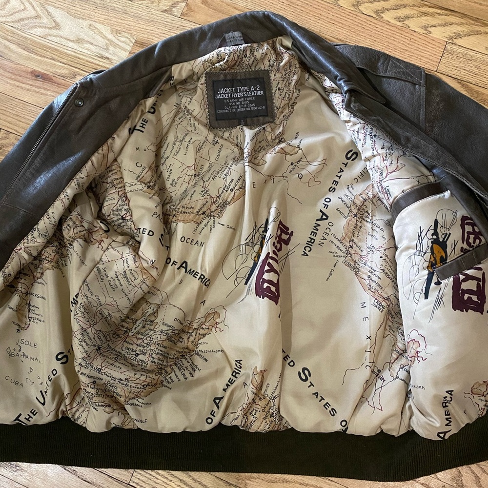 Vintage Flyer’s Leather Jacket